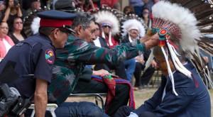 PM Honourary Chief Blood Tribe
