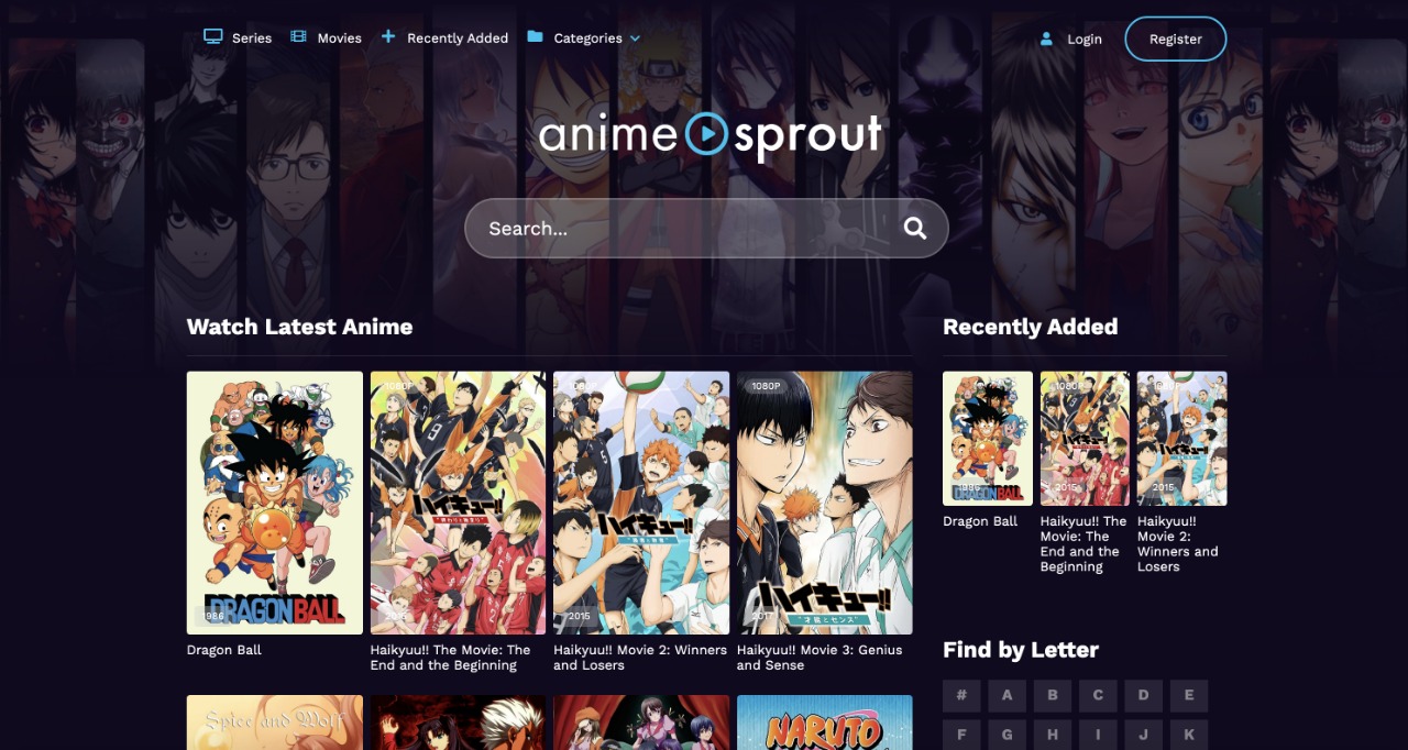 watch any anime for free