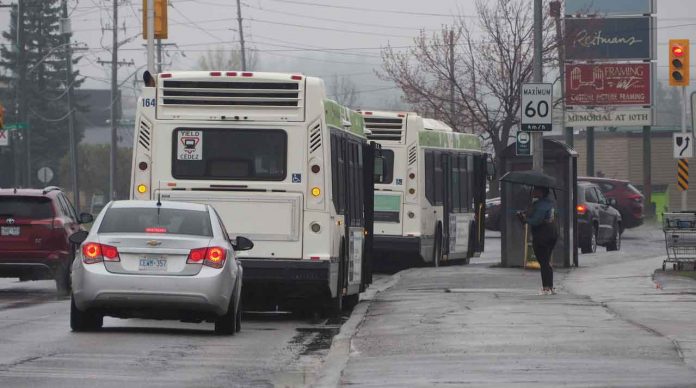 Transit Buses stopped due to threat