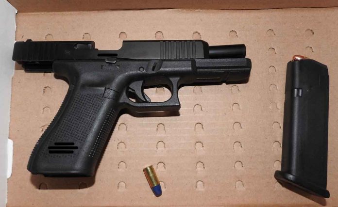 TB{S Media Handout Handgun Seized