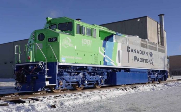 CP Rail Hydrogen Powered Locomotive