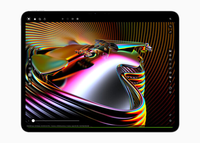 Pro rendering performance in apps like Octane gets a huge boost with M4, and is now up to four times faster than on iPad Pro with M2.