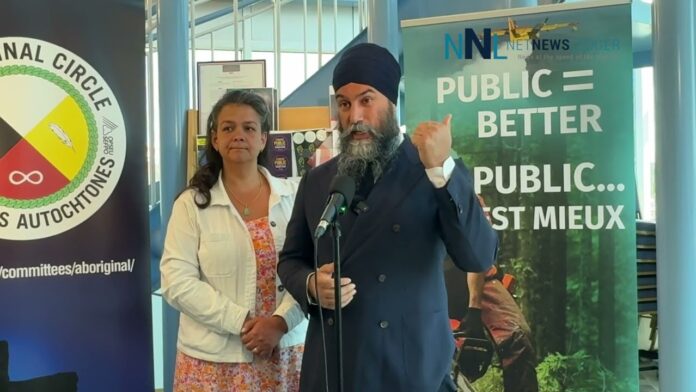 Jagmeet Singh MP with Yuk-Sem Won