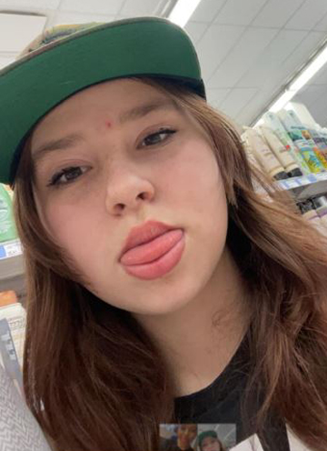 The Thunder Bay Police Service is seeking the public's help to locate 13-year-old Nevaeh MAJEAU. Nevaeh was last seen on Friday, June 21, 2024, around 8:00 AM in the Mountdale and Gore Street area. She is described as a Caucasian female, approximately 5'4" tall, with a medium build, long reddish-brown hair, and brown eyes. Nevaeh was wearing black leggings and a black and green hoodie when last seen. If you have any information about Nevaeh's whereabouts, please contact the Thunder Bay Police at (807) 684-1200 or submit tips anonymously through Crime Stoppers at 1-800-222-8477 or online at www.p3tips.com.
