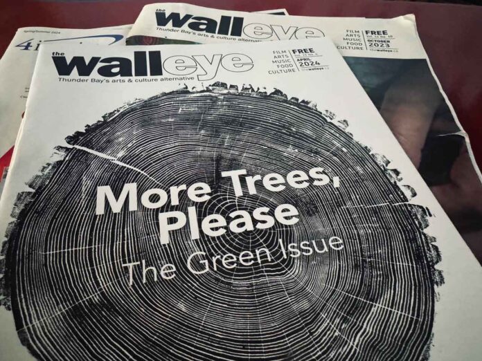 The Walleye Magazine celebrates its 14th anniversary with new ownership, continuing to highlight Thunder Bay's vibrant arts and culture scene