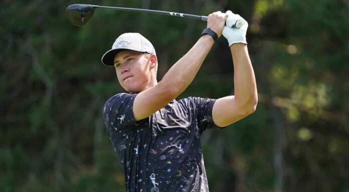 Barend Botha holds the 54-hole lead of the Commissionaires Ottawa Open at 21-under after carding a 5-under 67 in the third round at Eagle Creek Golf Club