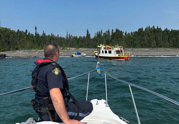 Boaters rescued by OPP