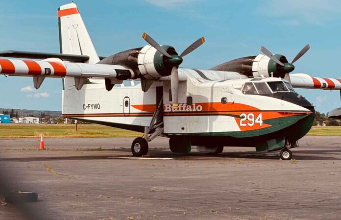 Buffalo Air Waterbomber at Thunder Bay Airport