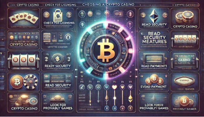 Discover expert tips on selecting a reliable crypto casino. Learn about licensing, security, payment options, and more to ensure a safe and rewarding online gaming experience