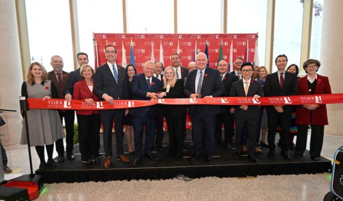 York University, Premier Doug Ford and honoured guests gather to celebrate Markham Campus grand opening