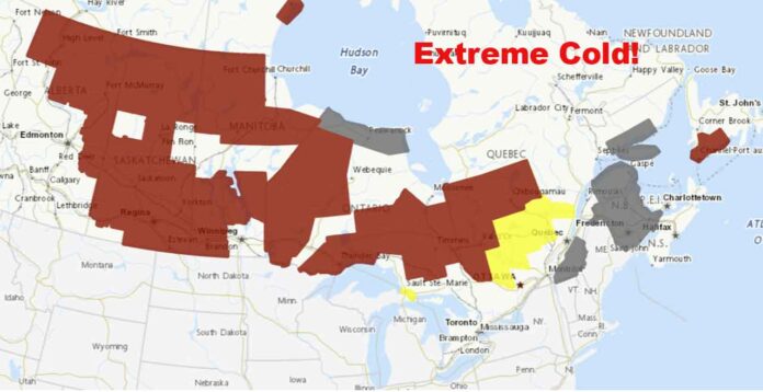 Extreme Cold Warnings