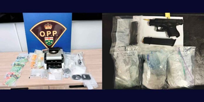 Thunder Bay OPP concludes drug investigation with five arrests. Cocaine, methamphetamine, and firearms seized