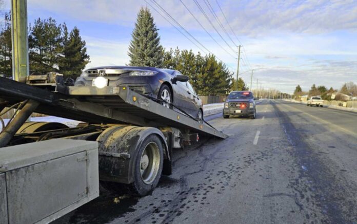 Driver charged with Stunt Driving and Vehicle Impounded and Licence Suspended