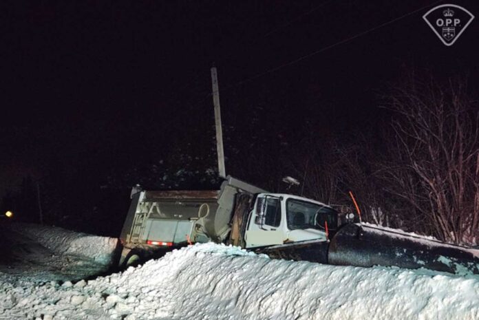 Cochrane, OPP, impaired driving, snowplow, Highway 652, Ontario Provincial Police, roadside arrest